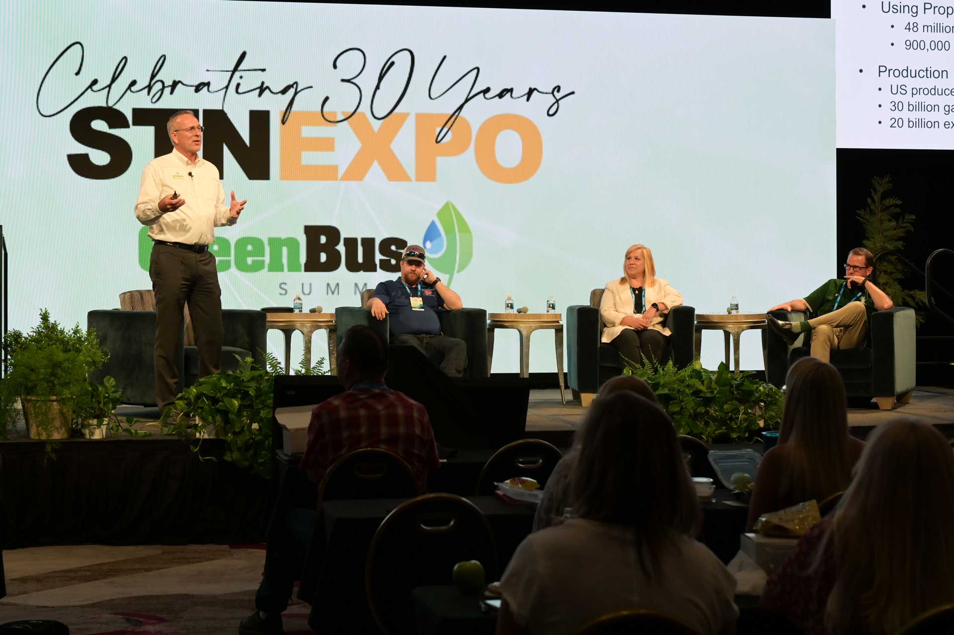 Green bus summit panel